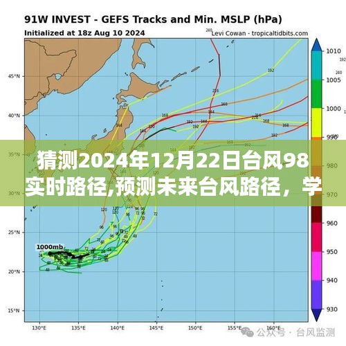 2024年12月22日台风98实时路径预测与指南，学习如何预测未来台风路径