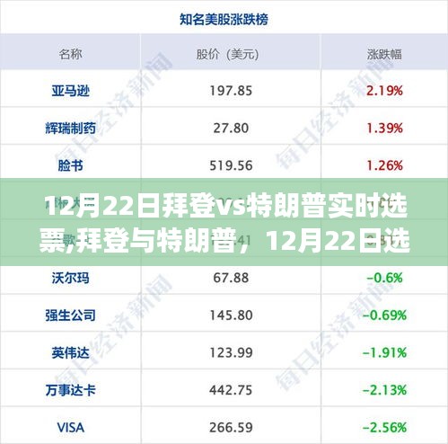 拜登与特朗普对决，选票背后的故事揭秘