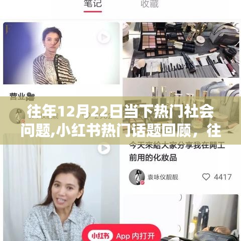 小红书热门话题回顾，往年12月22日社会热点聚焦与往年社会问题解析