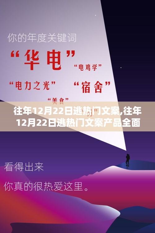 往年12月22日热门文案产品全面评测与介绍，深度解读，助你轻松逃热门！