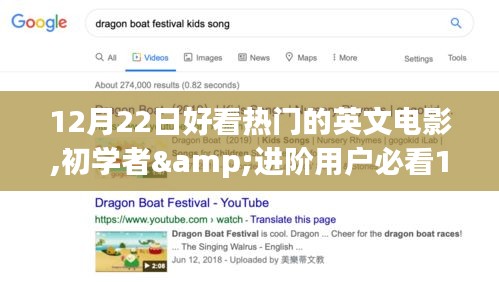 初学者与进阶用户必看，12月22日热门英文电影观影指南