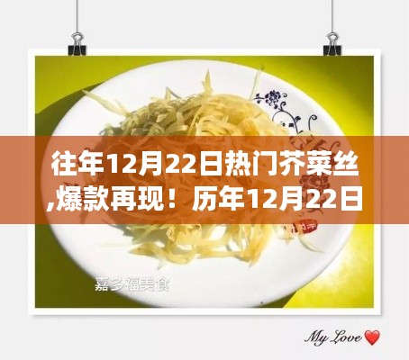 历年芥菜丝风潮再现，你错过了哪些热门芥菜丝爆款？