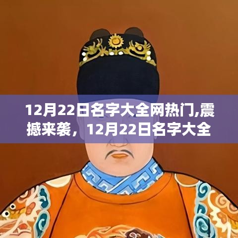 12月22日名字大全网热门高科技产品革新引领未来生活