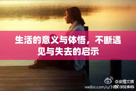生活的意义与体悟，不断遇见与失去的启示