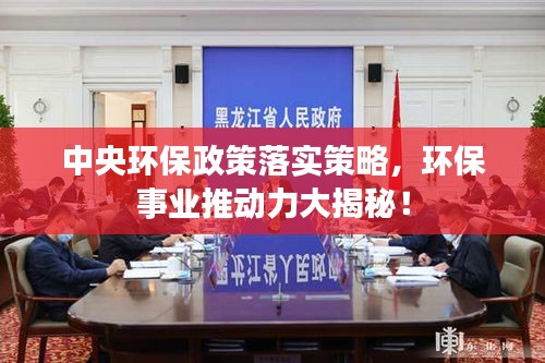 中央环保政策落实策略，环保事业推动力大揭秘！