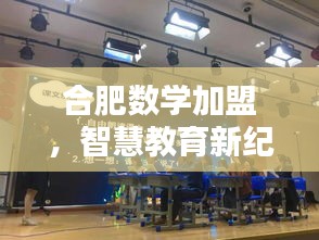 合肥数学加盟，智慧教育新纪元开启！