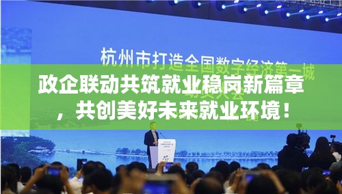 政企联动共筑就业稳岗新篇章，共创美好未来就业环境！