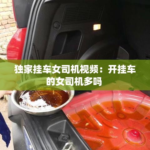 独家挂车女司机视频：开挂车的女司机多吗 