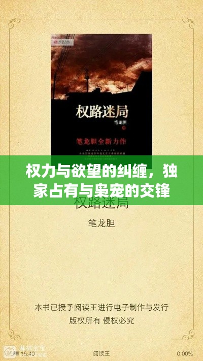 权力与欲望的纠缠，独家占有与枭宠的交锋