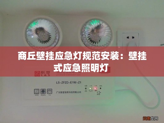商丘壁挂应急灯规范安装：壁挂式应急照明灯 