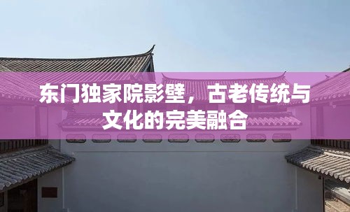 东门独家院影壁，古老传统与文化的完美融合