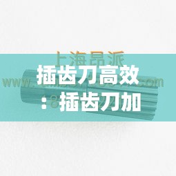 插齿刀高效：插齿刀加工模拟视频 
