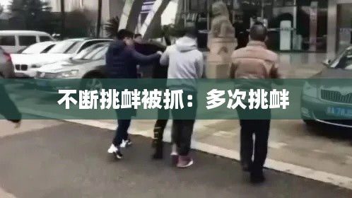 不断挑衅被抓：多次挑衅 