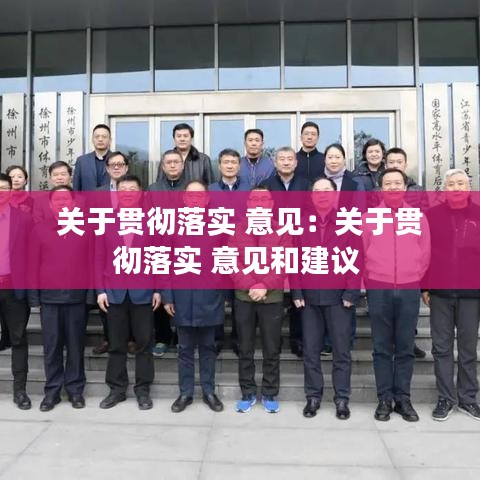 关于贯彻落实 意见：关于贯彻落实 意见和建议 