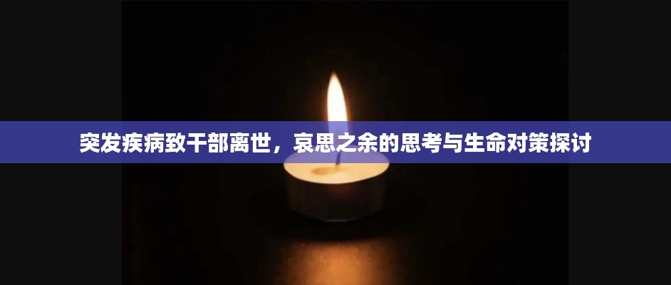 突发疾病致干部离世，哀思之余的思考与生命对策探讨
