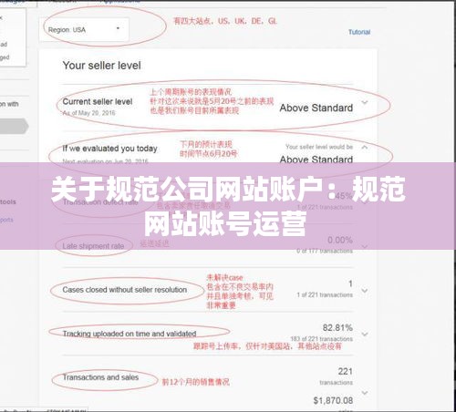 关于规范公司网站账户：规范网站账号运营 