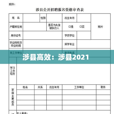 涉县高效：涉县2021 