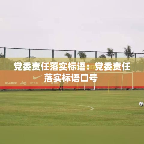 党委责任落实标语：党委责任落实标语口号 