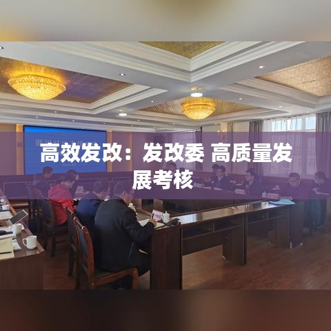 高效发改：发改委 高质量发展考核 