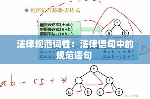 法律规范词性：法律语句中的规范语句 