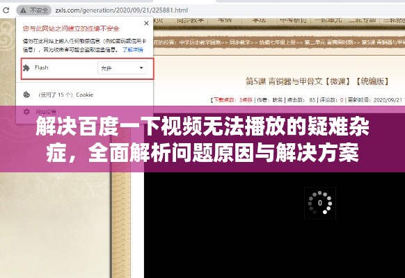 解决百度一下视频无法播放的疑难杂症，全面解析问题原因与解决方案
