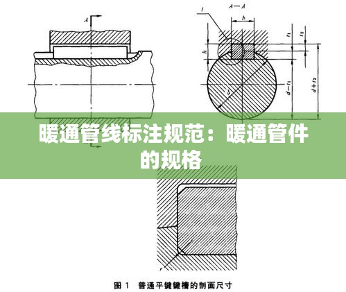 暖通管线标注规范：暖通管件的规格 