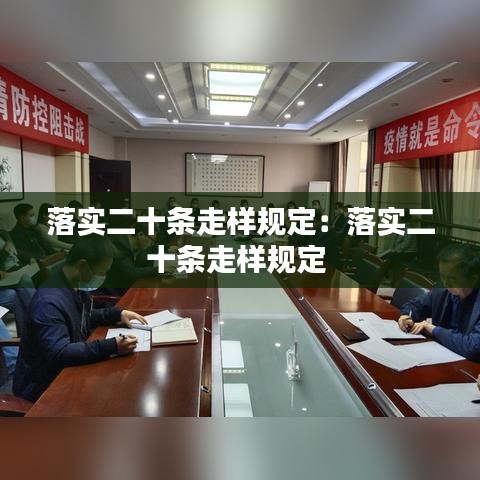 落实二十条走样规定：落实二十条走样规定 