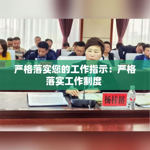 严格落实您的工作指示：严格落实工作制度 