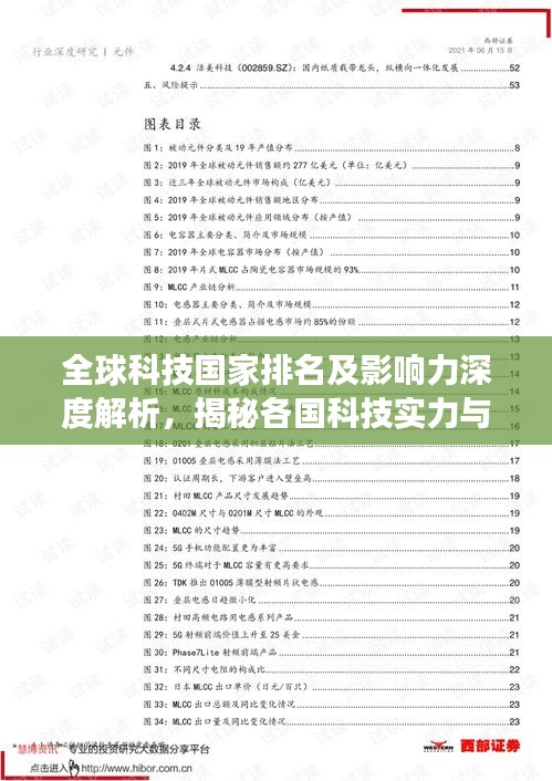 全球科技国家排名及影响力深度解析，揭秘各国科技实力与未来发展潜力！