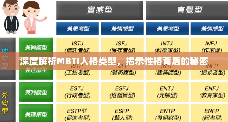 深度解析MBTI人格类型，揭示性格背后的秘密