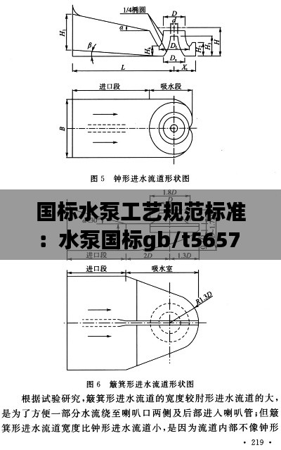 国标水泵工艺规范标准：水泵国标gb/t5657 