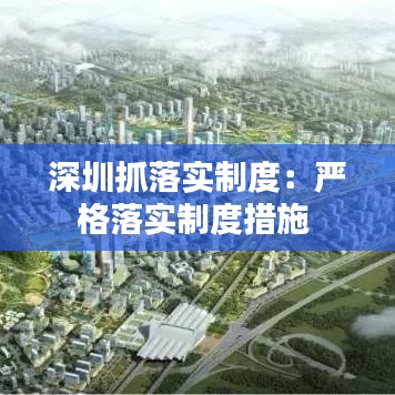 深圳抓落实制度：严格落实制度措施 