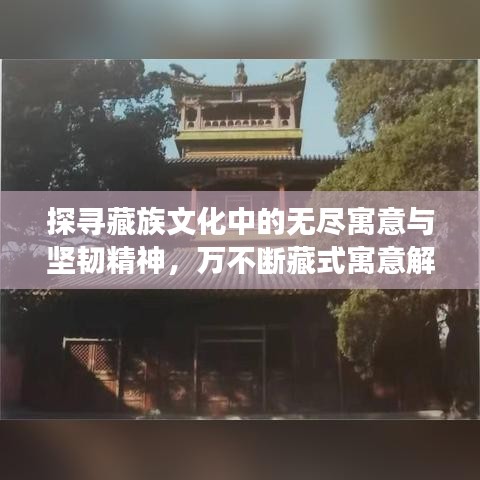 探寻藏族文化中的无尽寓意与坚韧精神，万不断藏式寓意解读