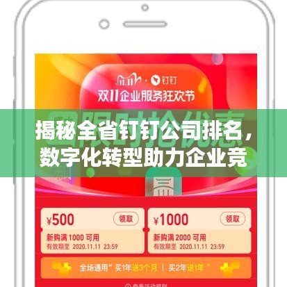 揭秘全省钉钉公司排名，数字化转型助力企业竞争力飞跃提升！