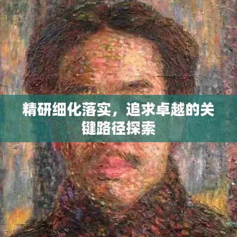 精研细化落实，追求卓越的关键路径探索