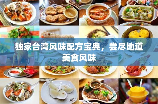 独家台湾风味配方宝典，尝尽地道美食风味