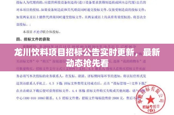 龙川饮料项目招标公告实时更新，最新动态抢先看