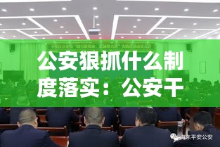 公安狠抓什么制度落实：公安干警怎么抓落实 