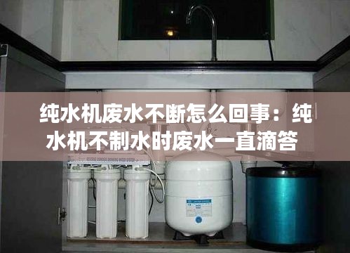 纯水机废水不断怎么回事：纯水机不制水时废水一直滴答 