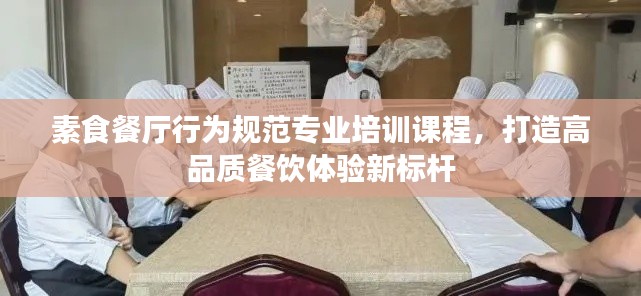 素食餐厅行为规范专业培训课程，打造高品质餐饮体验新标杆