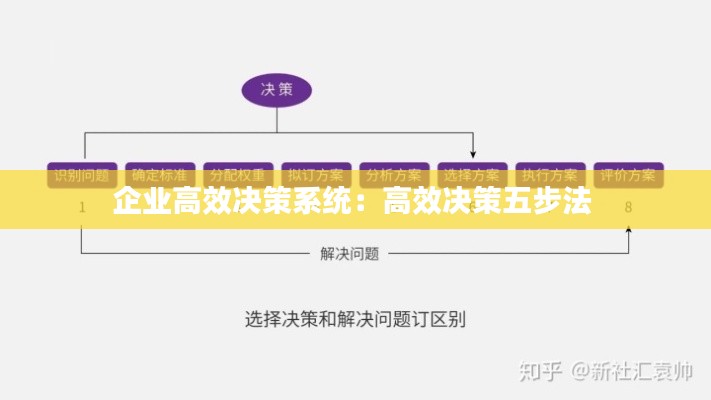 企业高效决策系统：高效决策五步法 