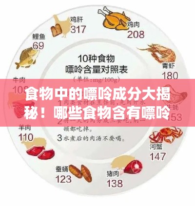 食物中的嘌呤成分大揭秘！哪些食物含有嘌呤？百度带你探索健康饮食之道！
