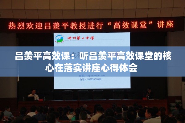吕羡平高效课：听吕羡平高效课堂的核心在落实讲座心得体会 