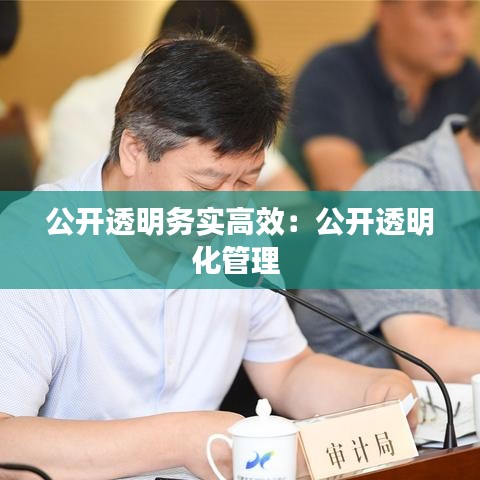 公开透明务实高效：公开透明化管理 