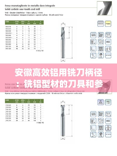 安徽高效铝用铣刀柄径：铣铝型材的刀具和参数怎么样 