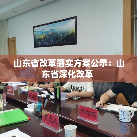 山东省改革落实方案公示：山东省深化改革 