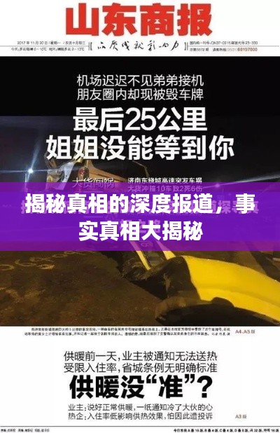 揭秘真相的深度报道，事实真相大揭秘