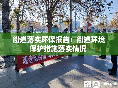 街道落实环保报告：街道环境保护措施落实情况 