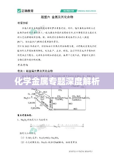 化学金属专题深度解析