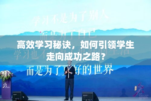 高效学习秘诀，如何引领学生走向成功之路？